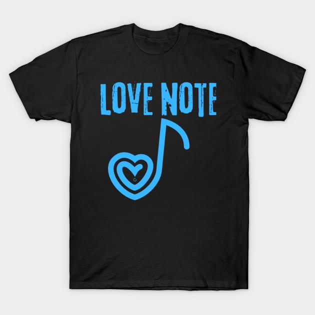 Love Note T-Shirt by Mediteeshirts